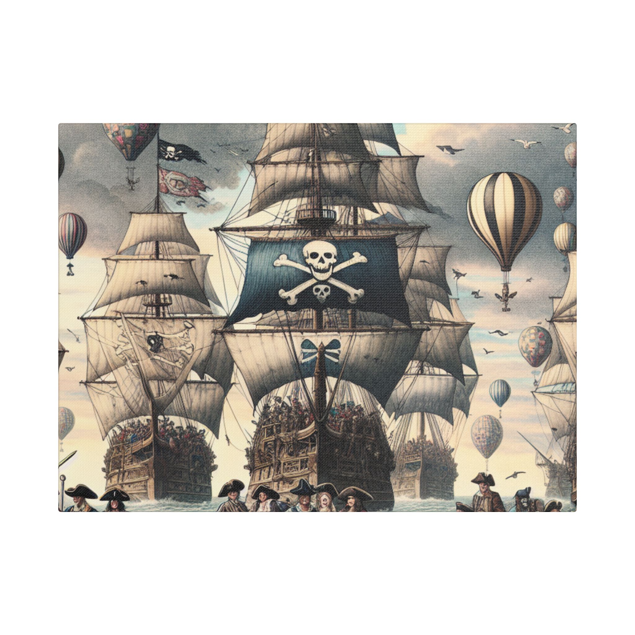 Canvas Print: Pieces Of Eight The Pirates Are Coming - Image 17