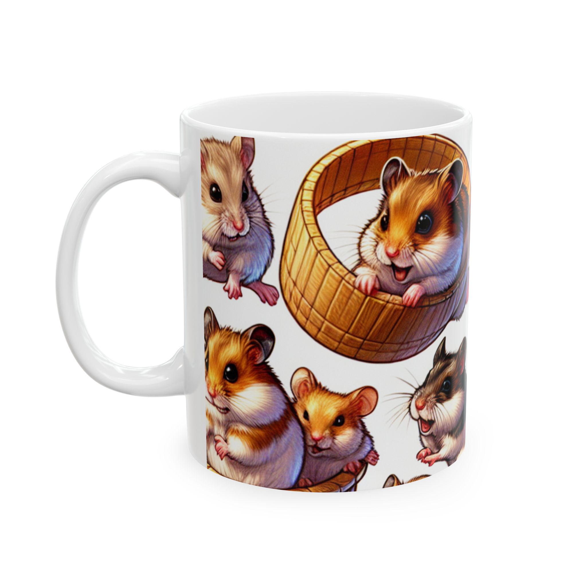 Ceramic Mug - 'Its A Hamster Of Good Cuppa' - Image 3