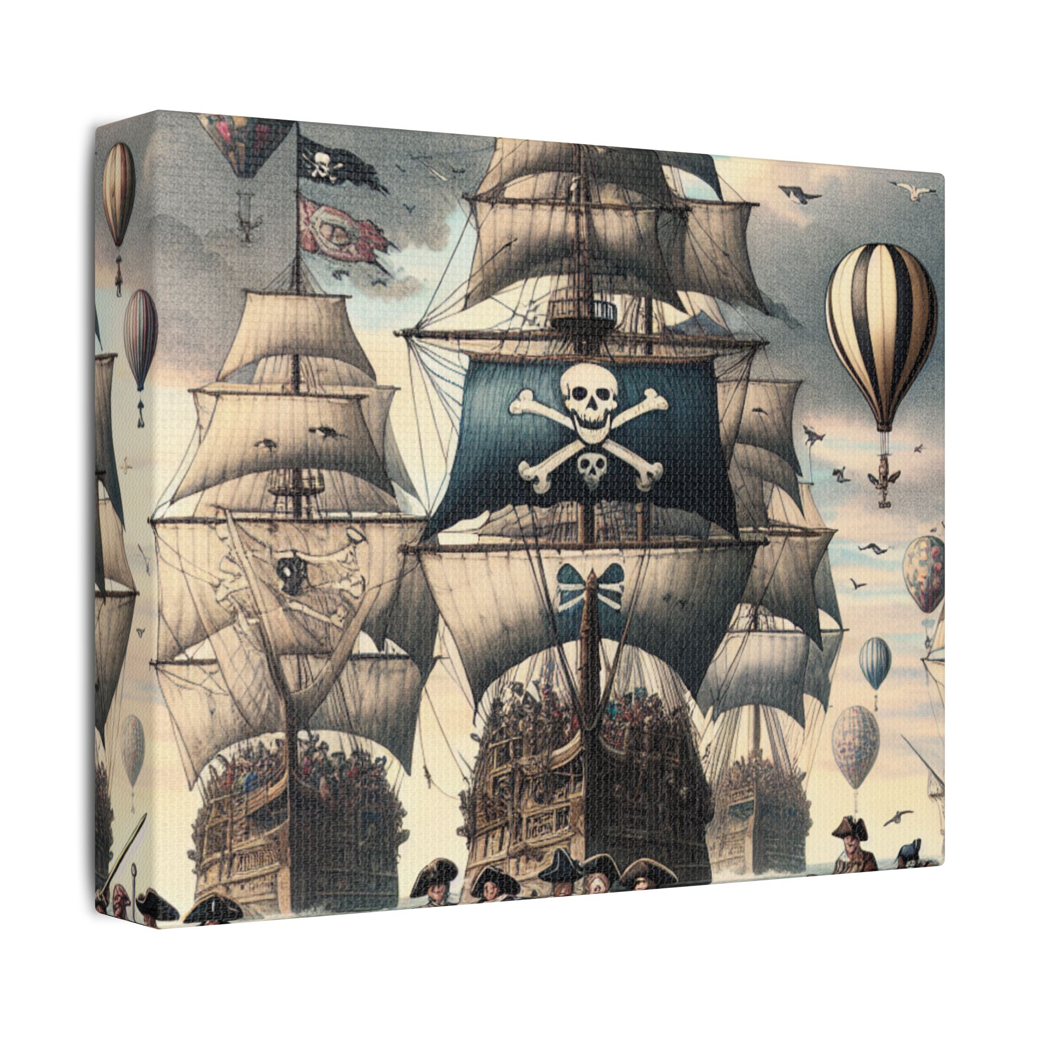 Canvas Print: Pieces Of Eight The Pirates Are Coming - Image 6