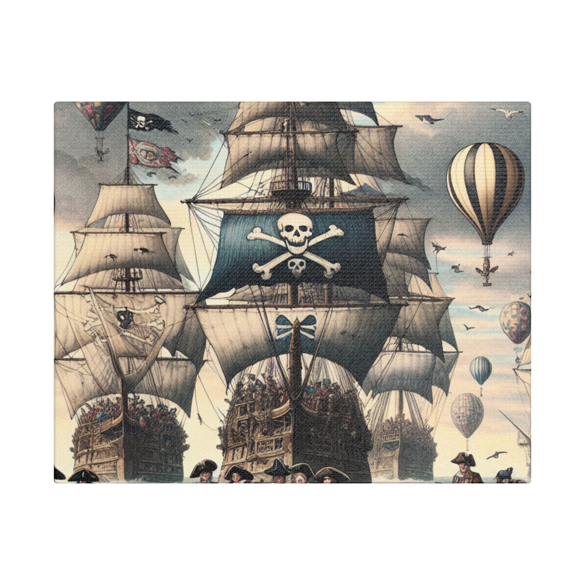 Canvas Print: Pieces Of Eight The Pirates Are Coming - Image 5