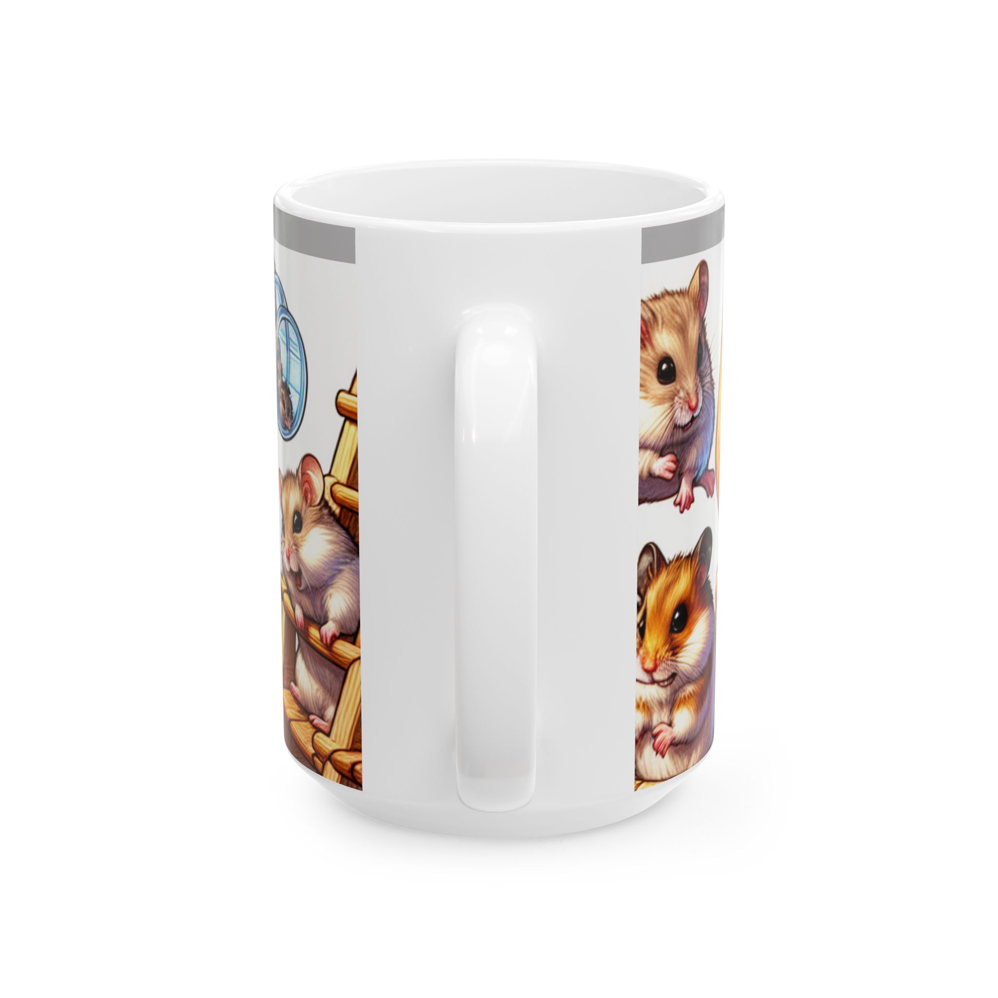 Ceramic Mug - 'Its A Hamster Of Good Cuppa' - Image 6