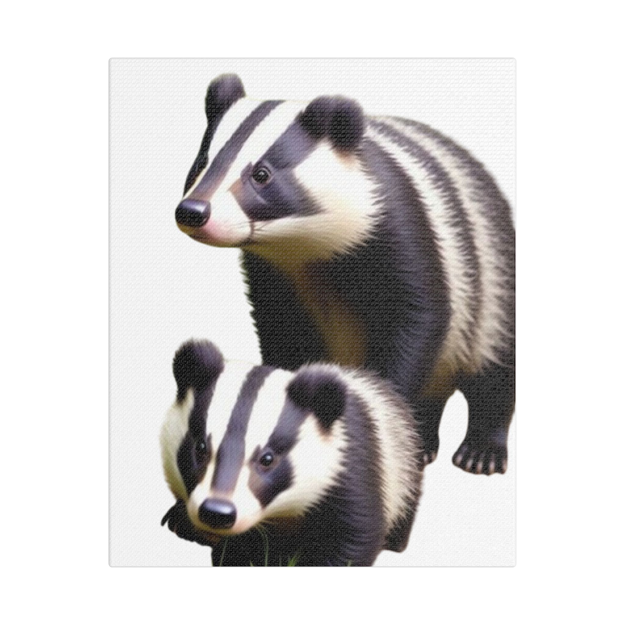 Canvas Print Fun Badgering Design - Image 5