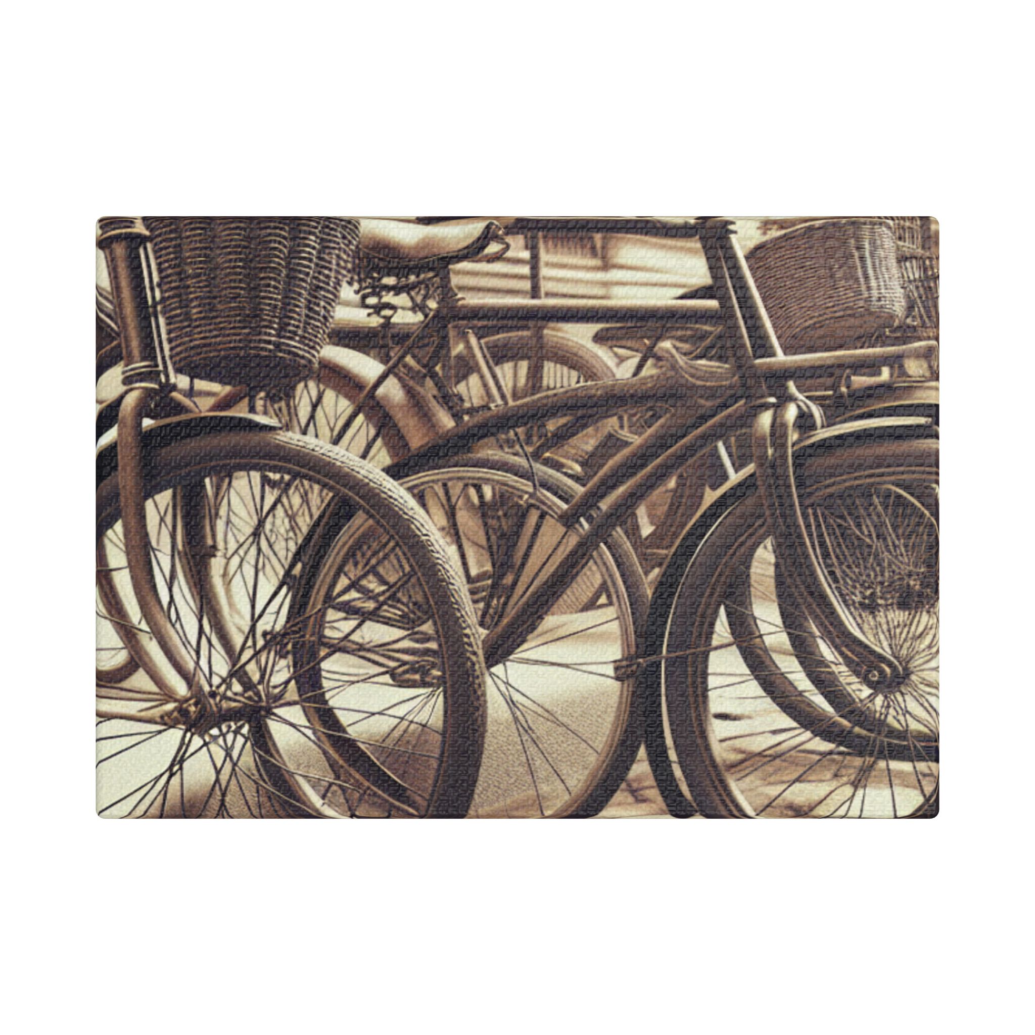 Canvas Wall Art - Lets Go On A Bicycle Race Satin Print