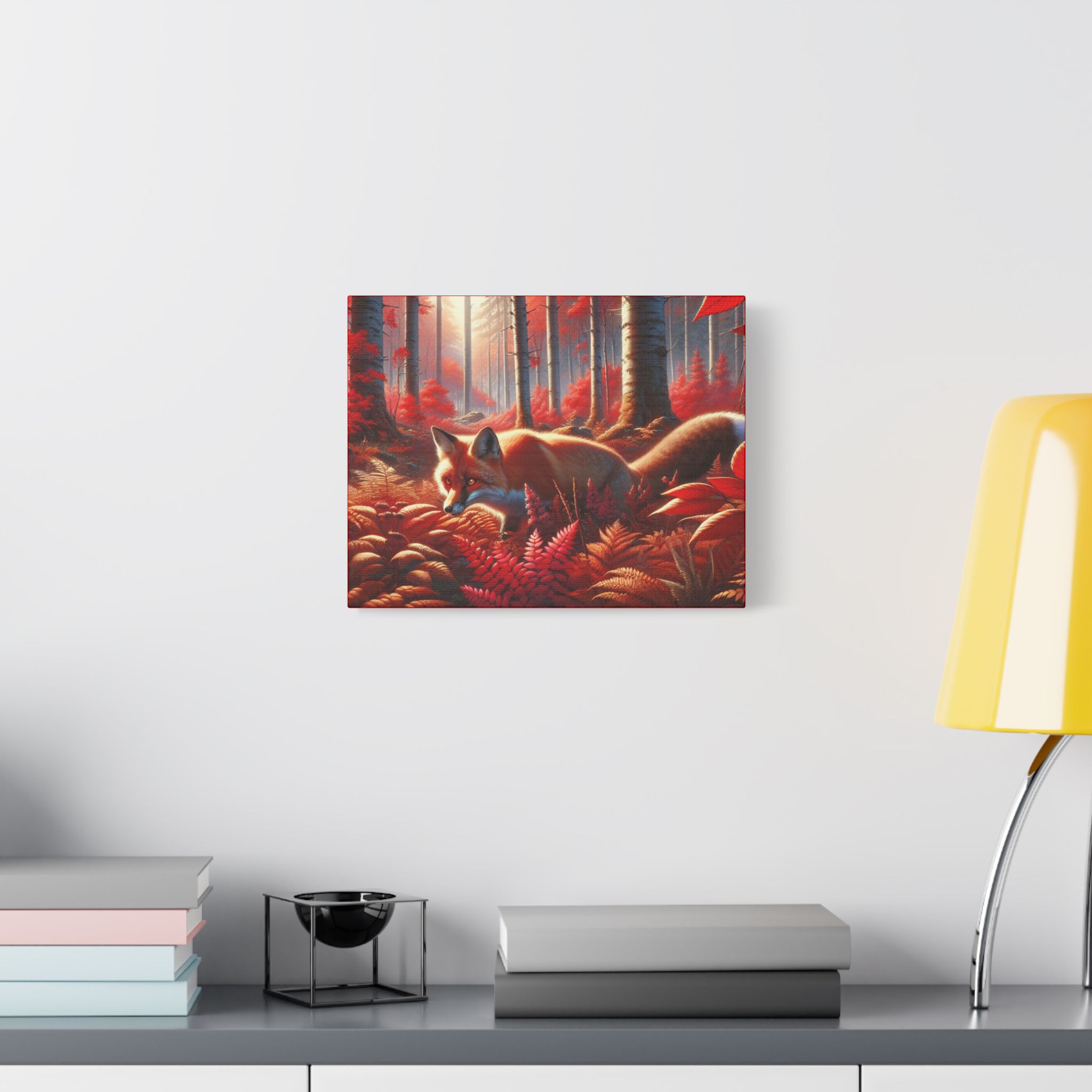 Canvas Print Fox On Guard For Dinner - Image 15