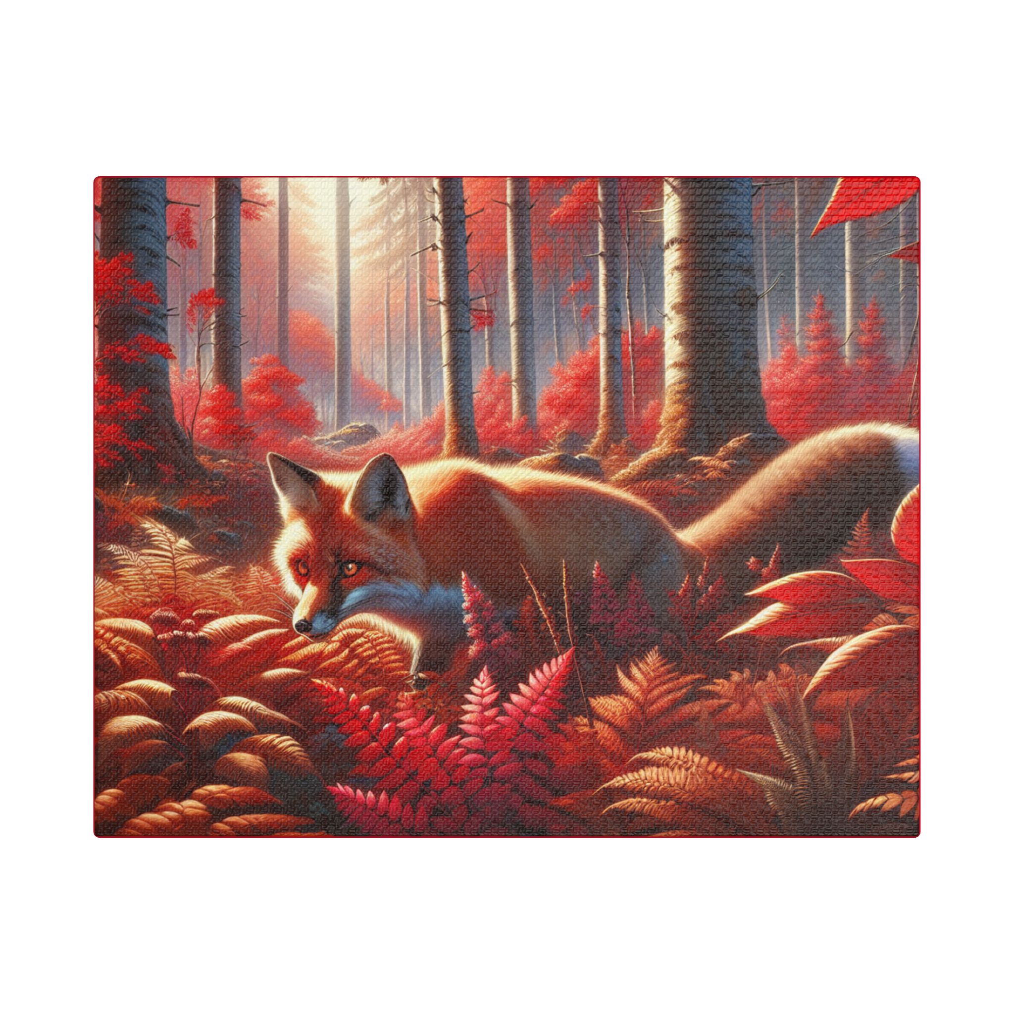 Canvas Print Fox On Guard For Dinner - Image 5