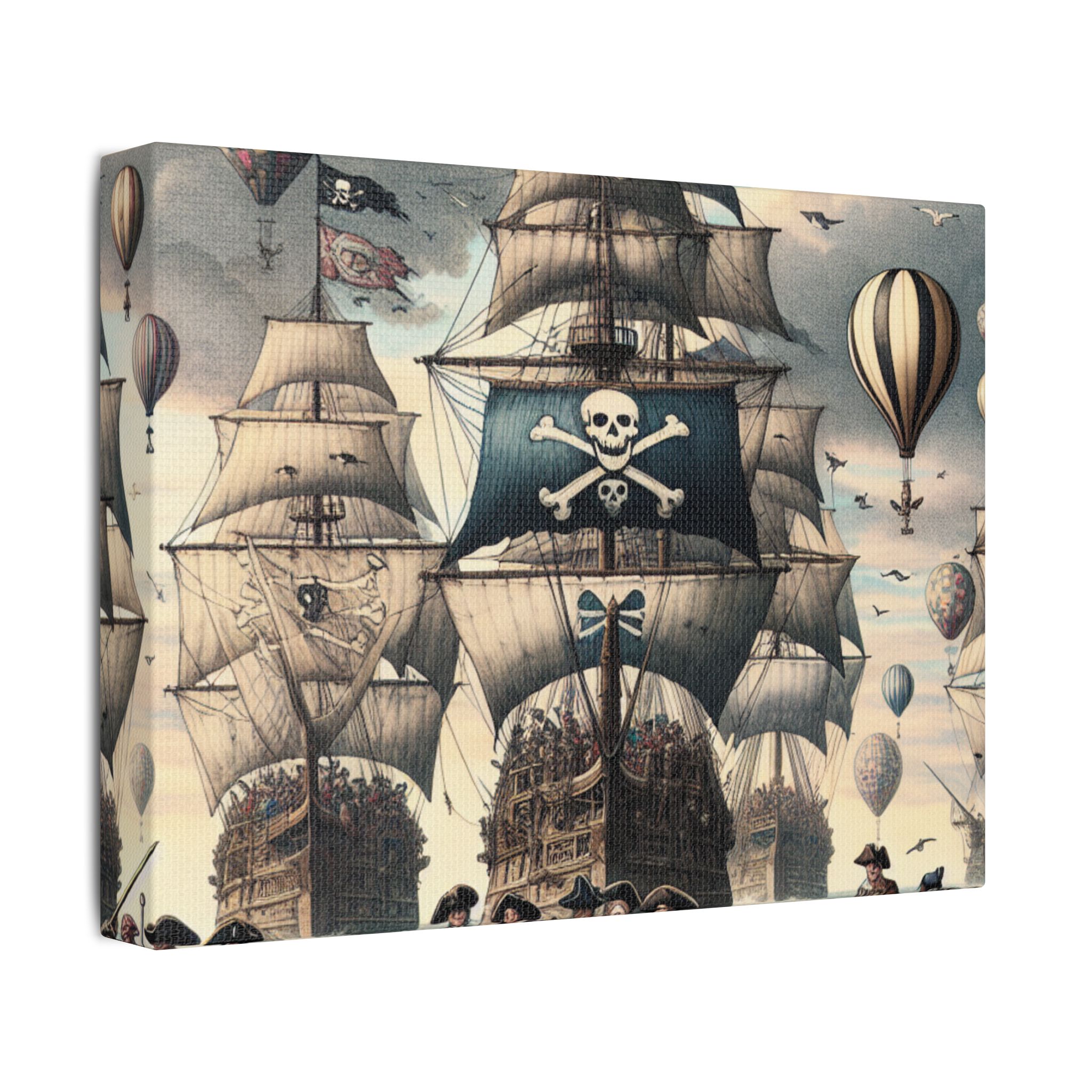 Canvas Print: Pieces Of Eight The Pirates Are Coming - Image 10