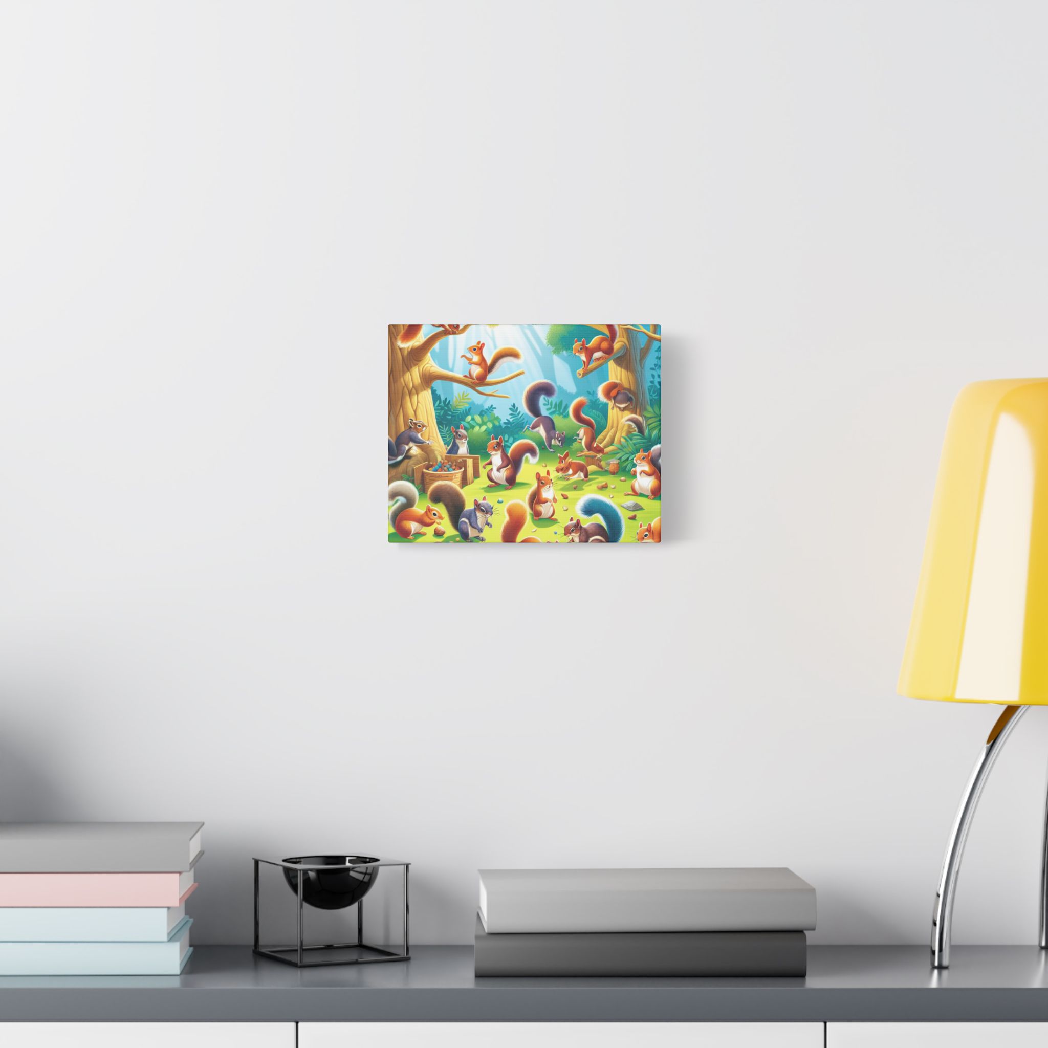 Canvas Print Squirrels In Spring Time - Image 7