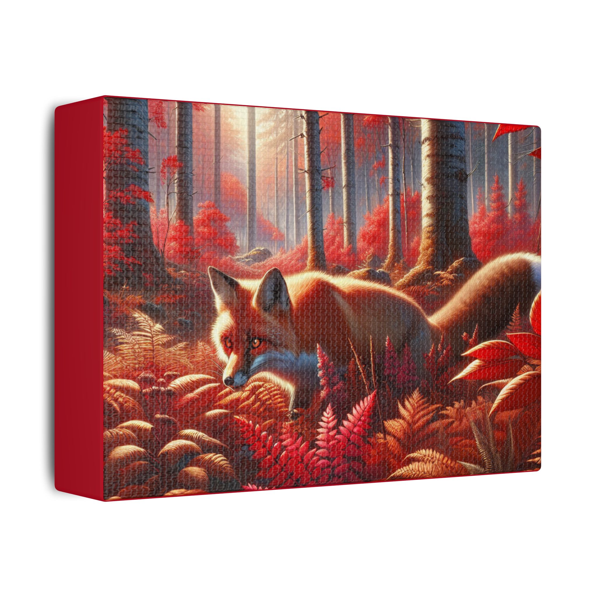 Canvas Print Fox On Guard For Dinner - Image 2