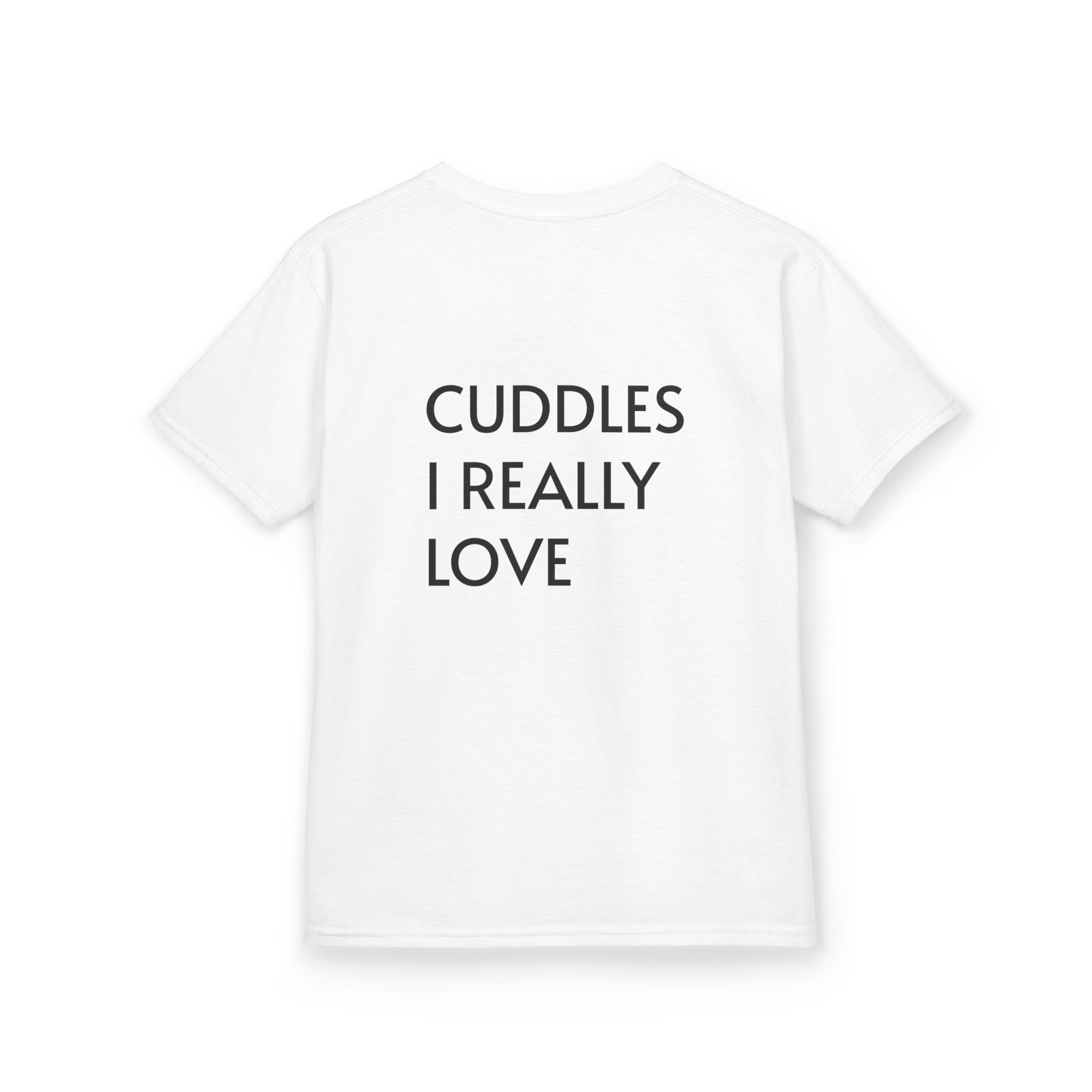 Kids Tee Cute Fox Cubs Loves Cuddles - Image 4