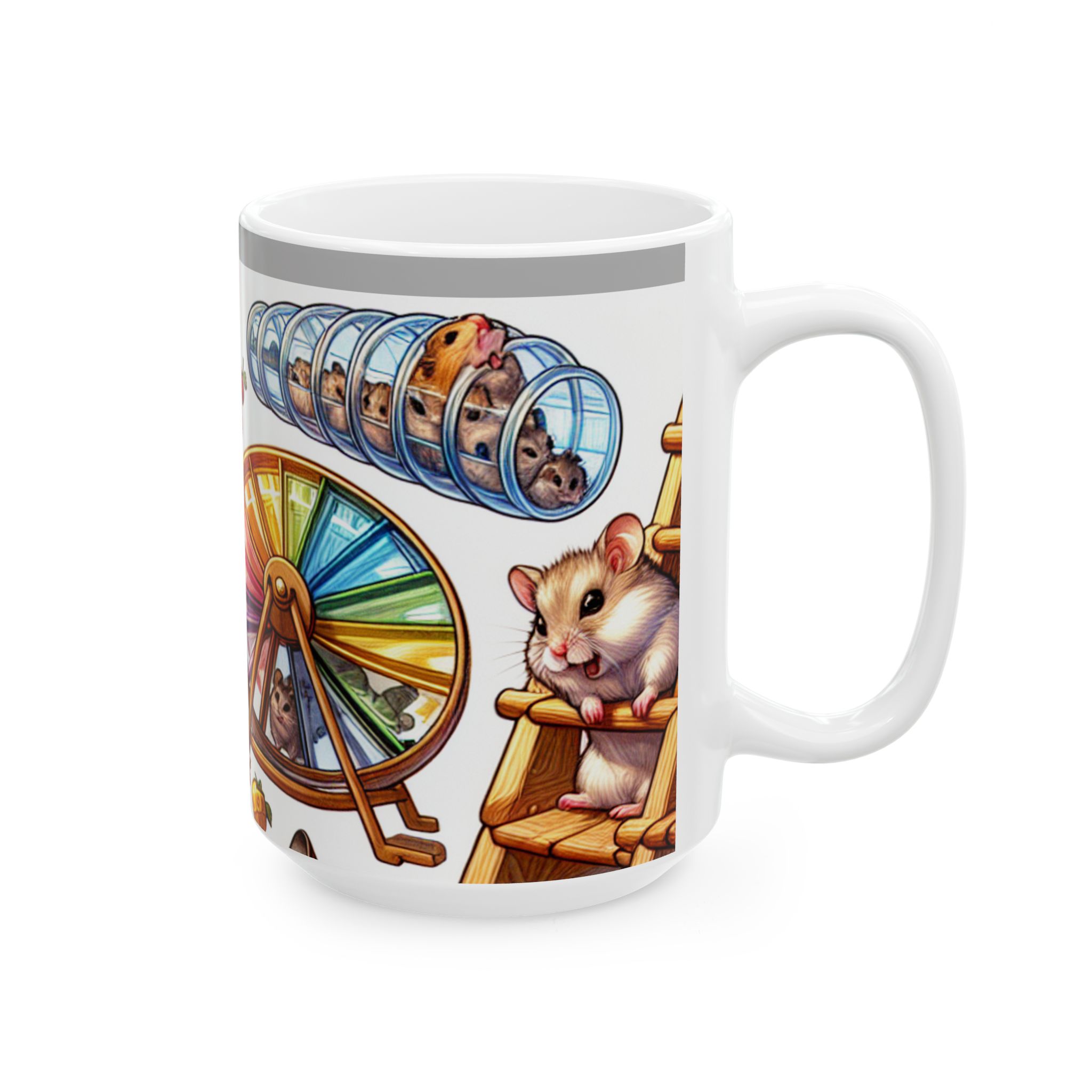 Ceramic Mug - 'Its A Hamster Of Good Cuppa' - Image 8