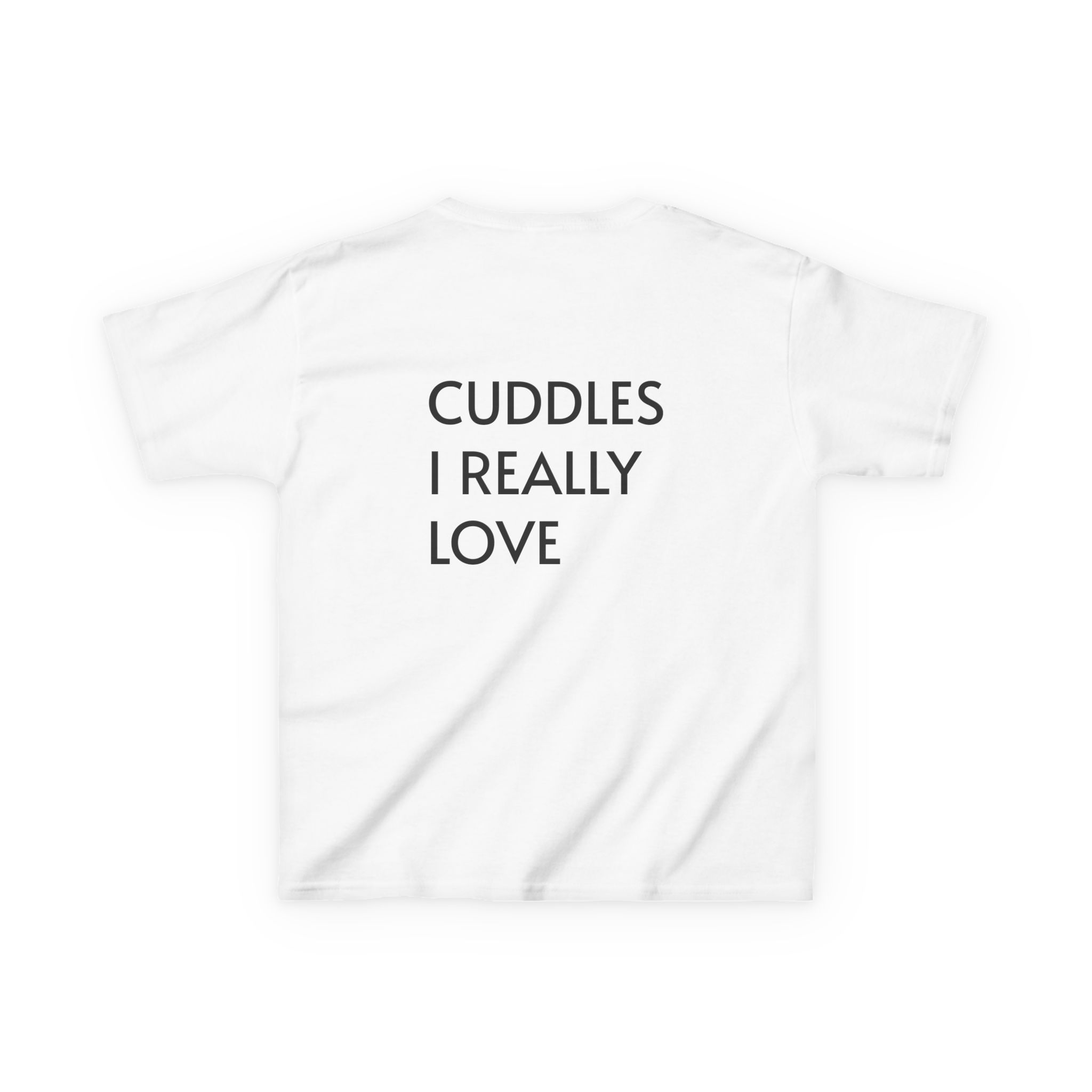 Kids Tee Cute Fox Cubs Loves Cuddles - Image 2
