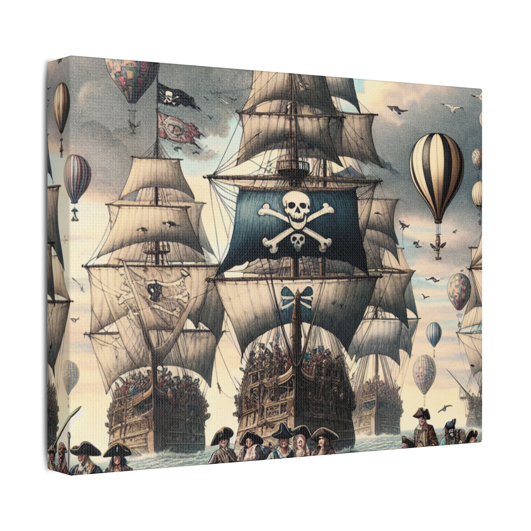 Canvas Print: Pieces Of Eight The Pirates Are Coming - Image 14