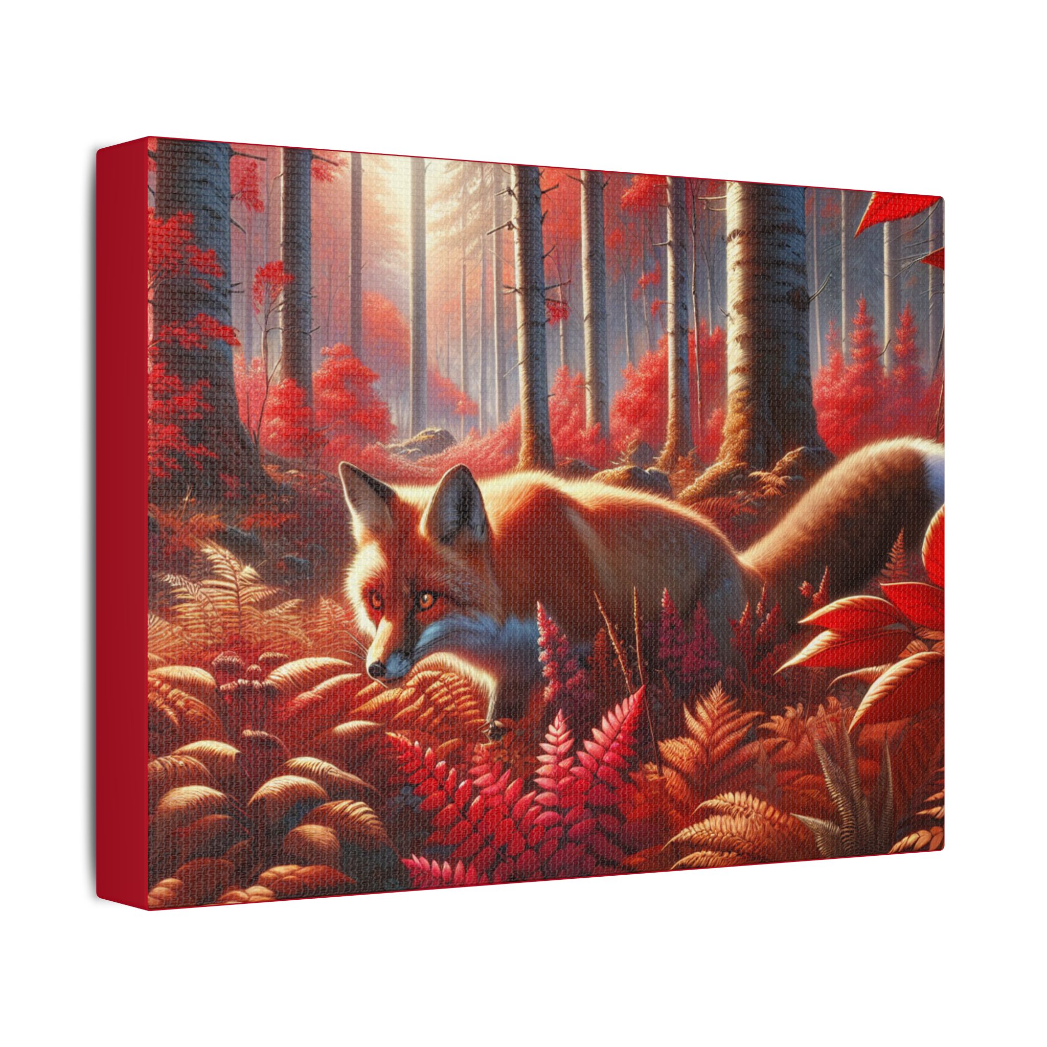 Canvas Print Fox On Guard For Dinner - Image 10