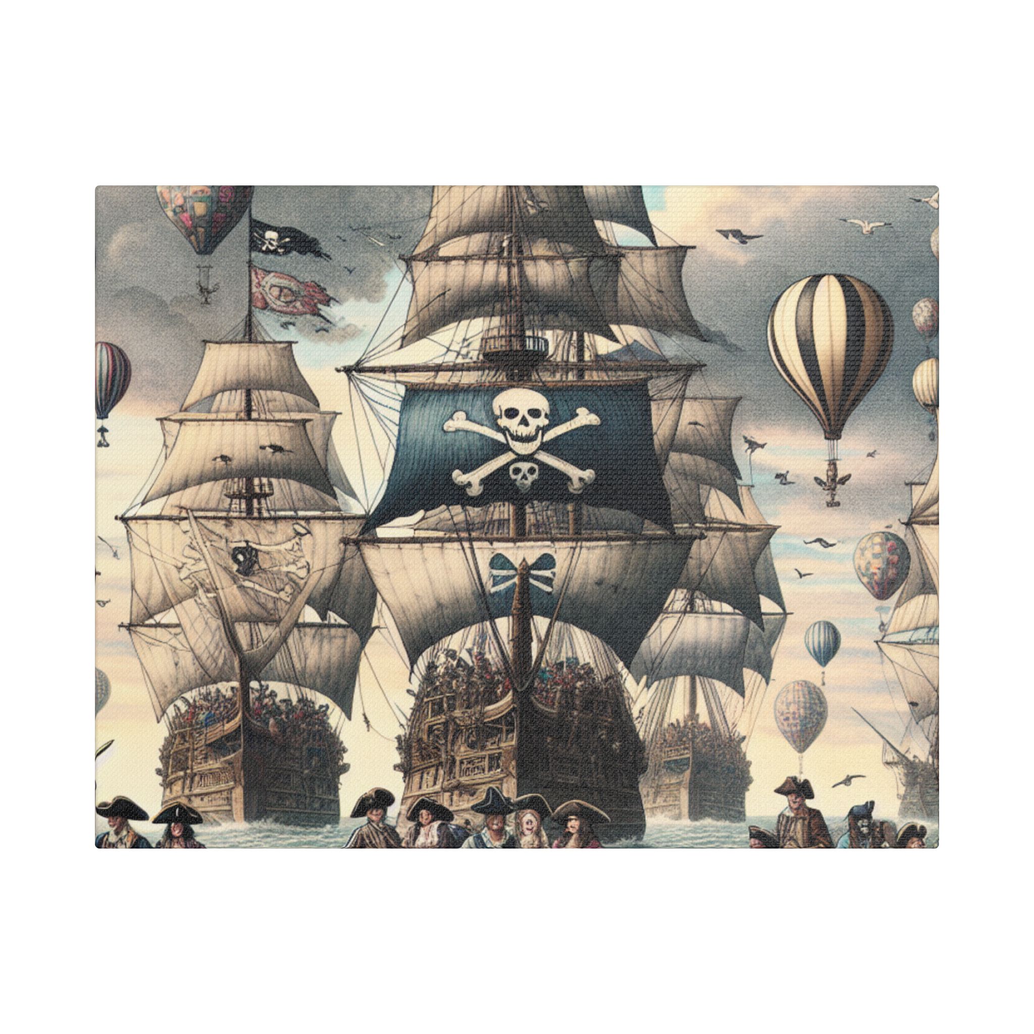 Canvas Print: Pieces Of Eight The Pirates Are Coming - Image 13