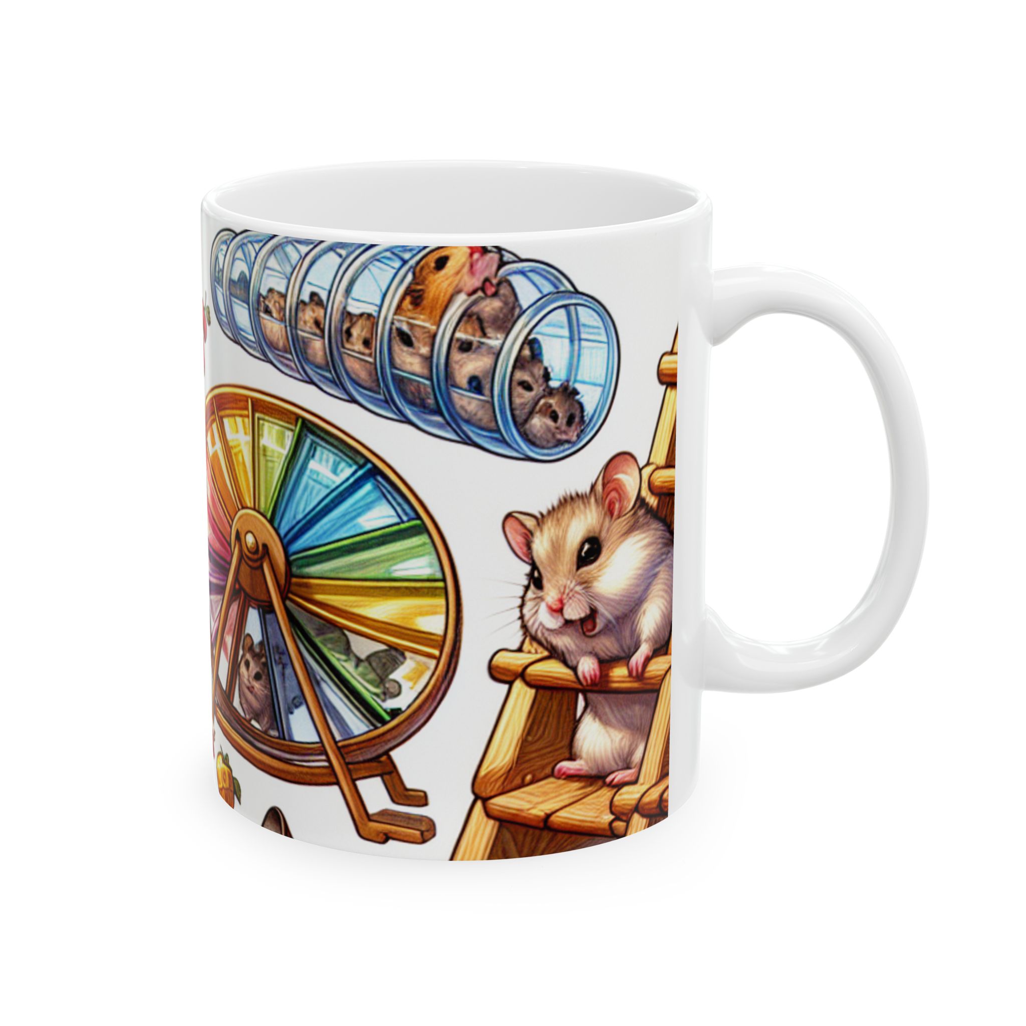 Ceramic Mug - 'Its A Hamster Of Good Cuppa' - Image 4