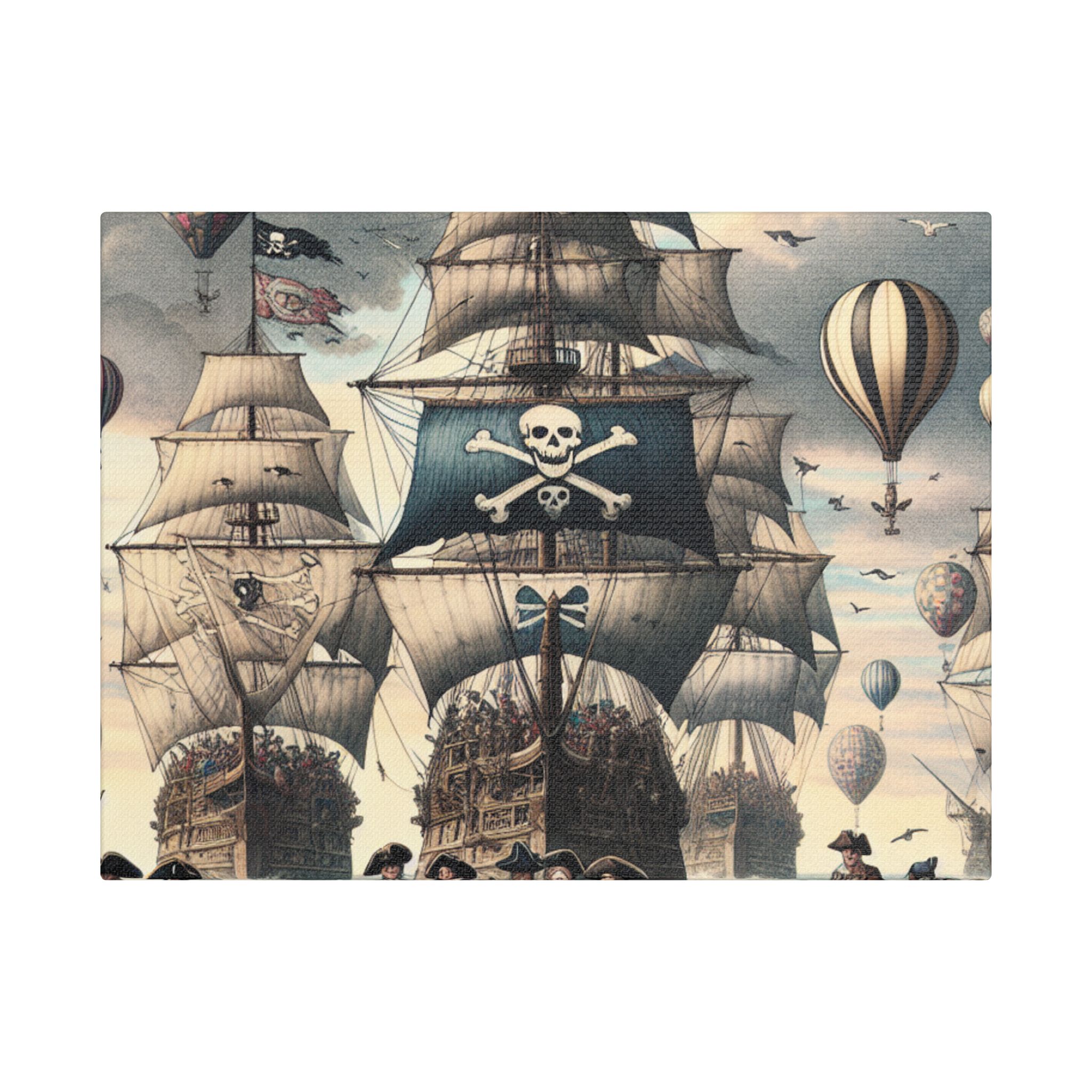 Canvas Print: Pieces Of Eight The Pirates Are Coming - Image 9