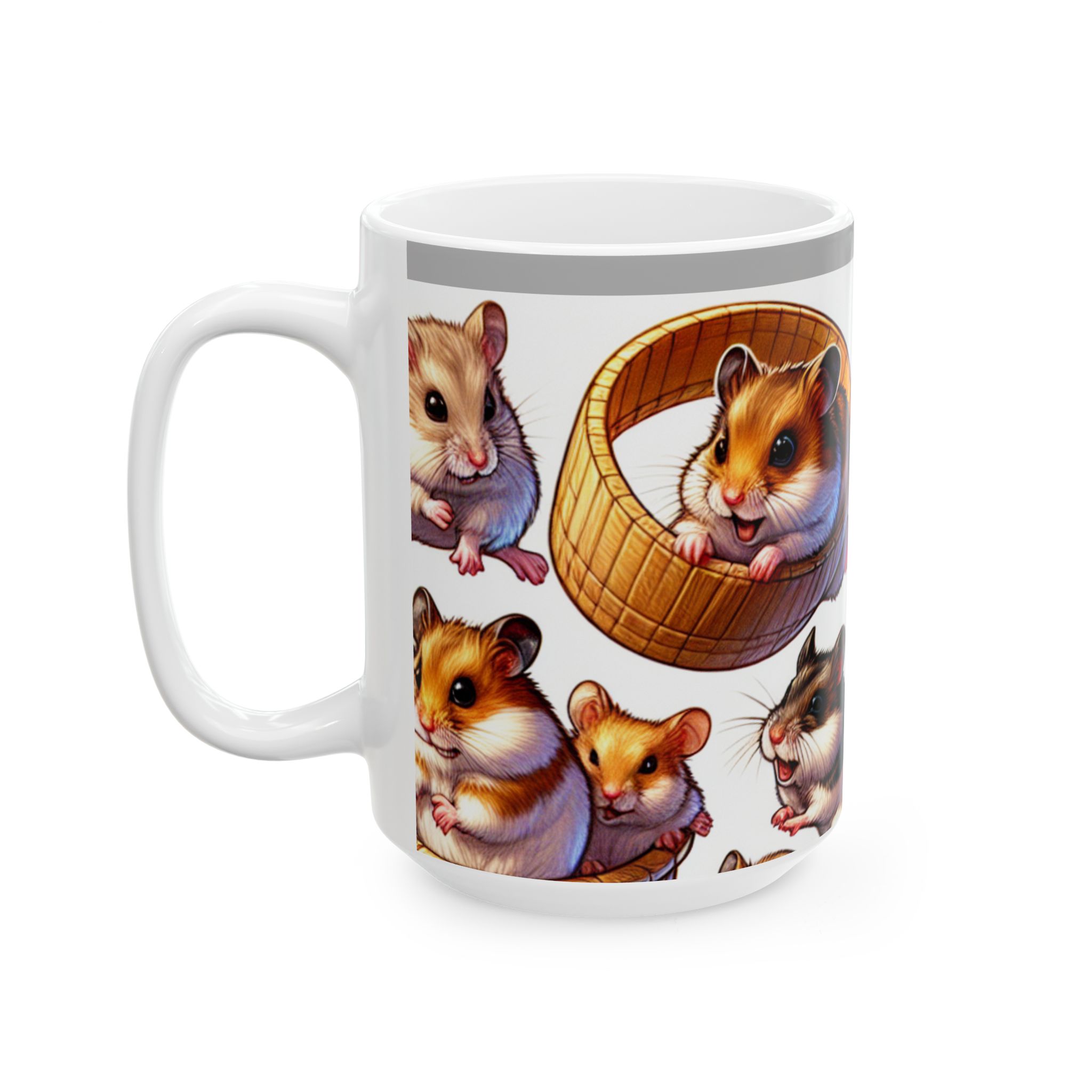 Ceramic Mug - 'Its A Hamster Of Good Cuppa' - Image 7