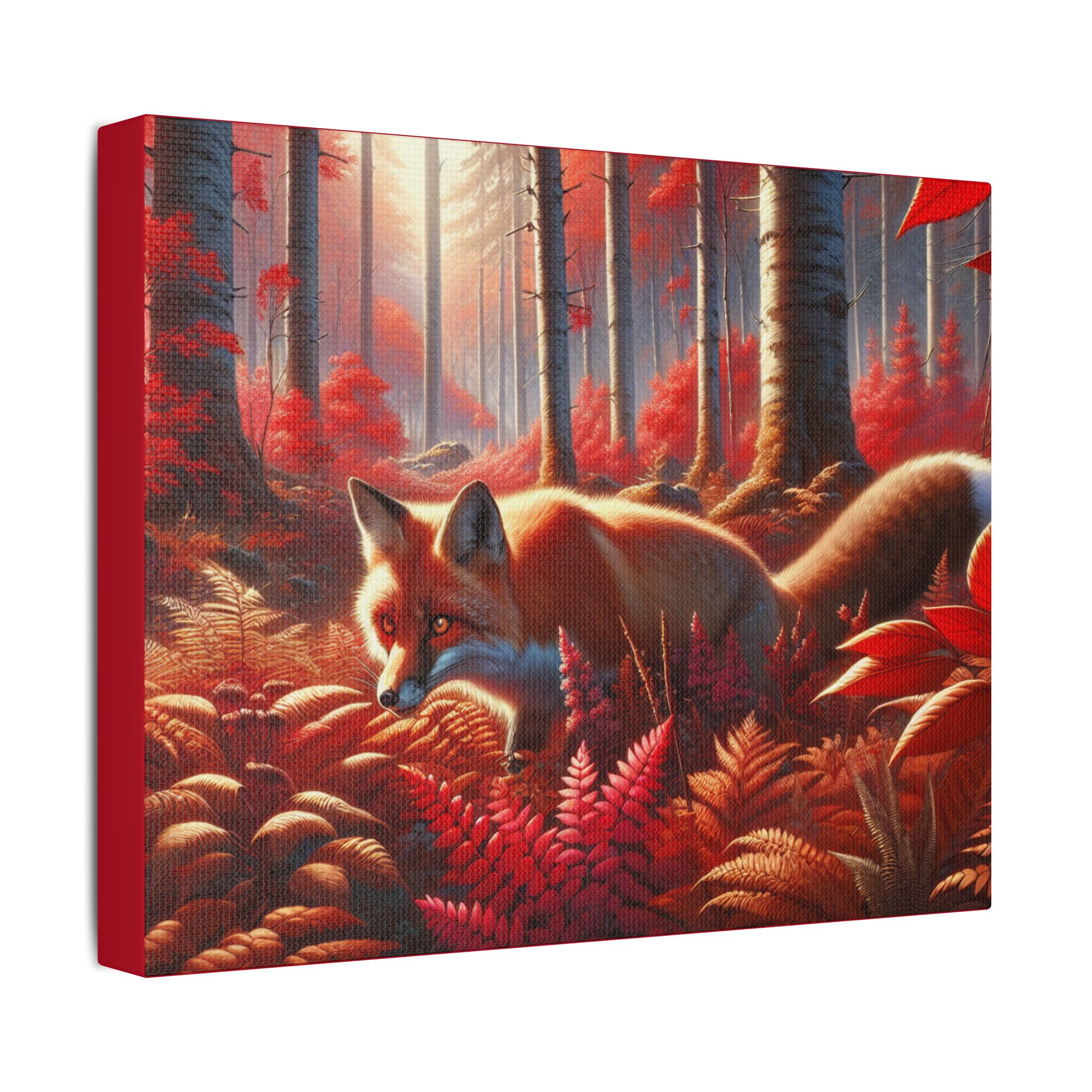 Canvas Print Fox On Guard For Dinner - Image 14