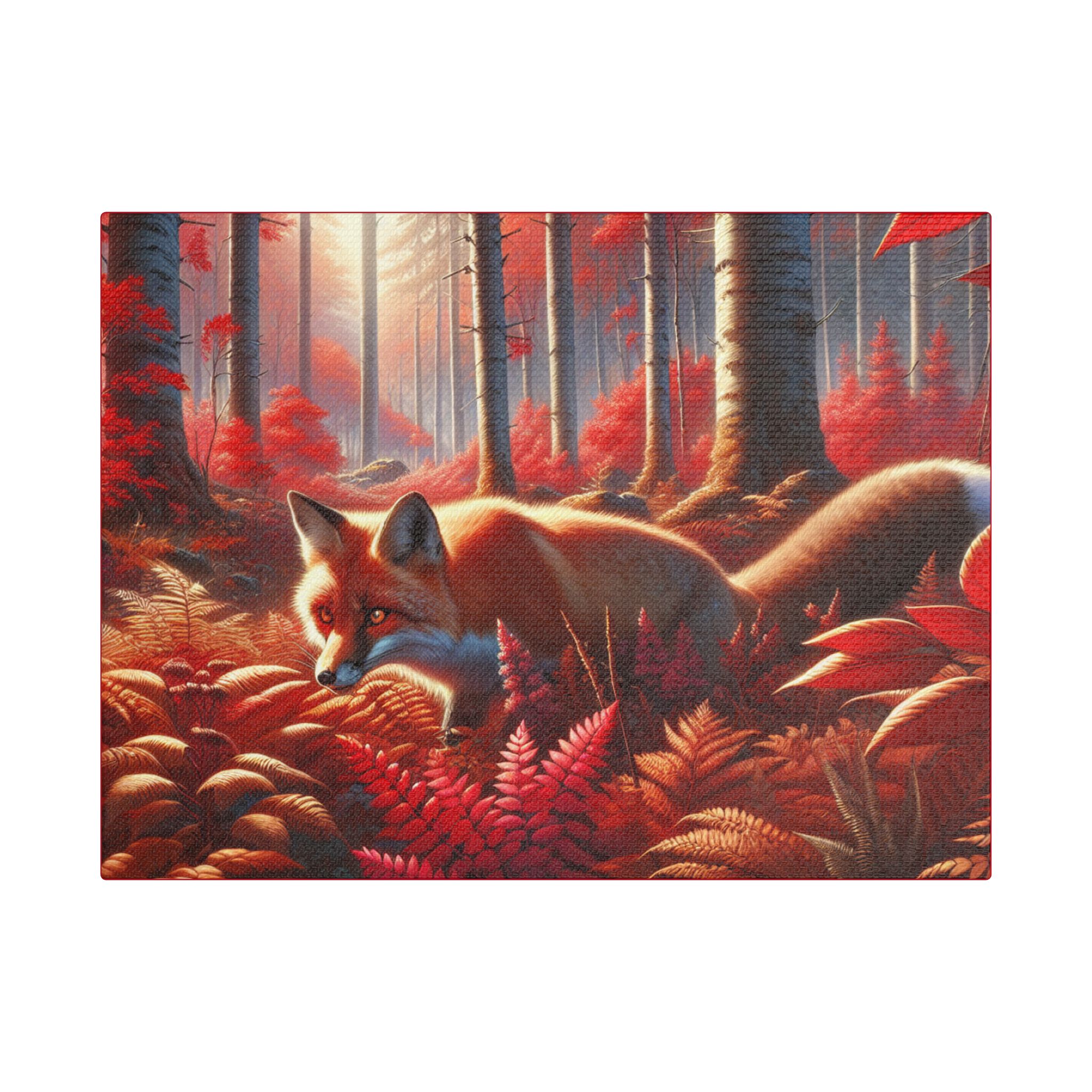 Canvas Print Fox On Guard For Dinner - Image 9