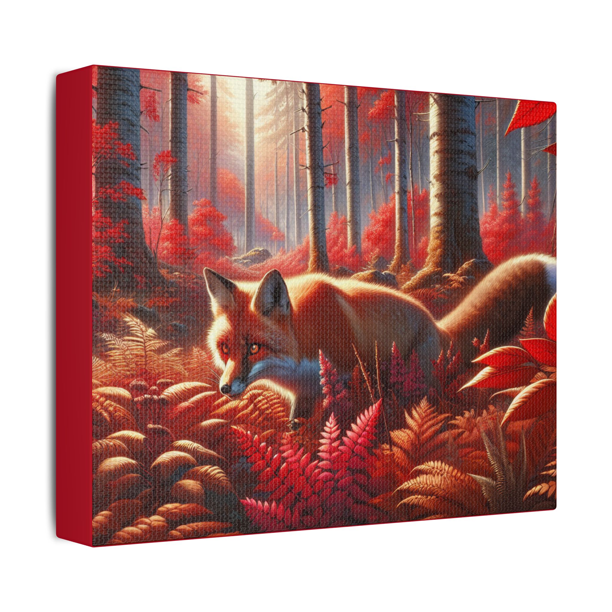 Canvas Print Fox On Guard For Dinner - Image 6