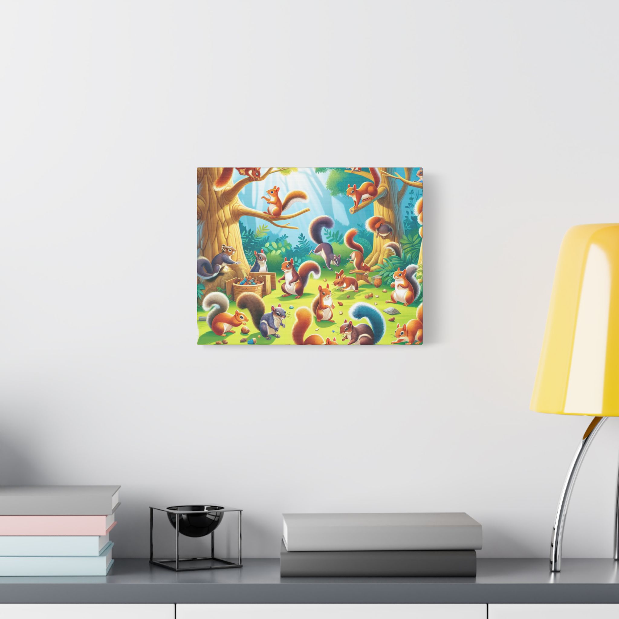 Canvas Print Squirrels In Spring Time - Image 15