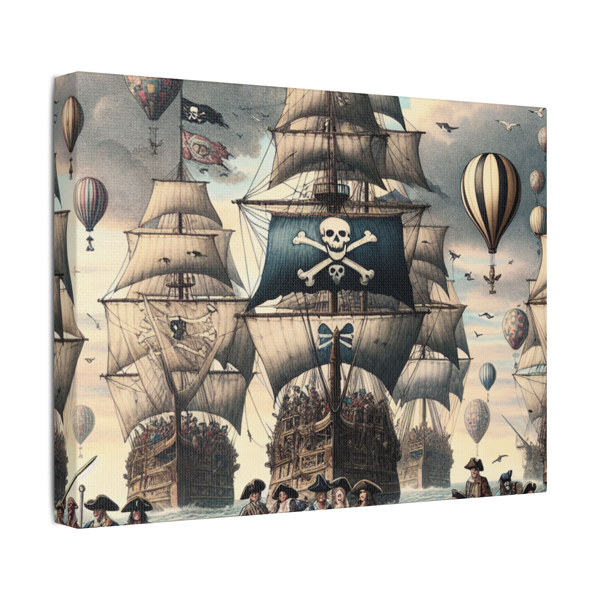 Canvas Print: Pieces Of Eight The Pirates Are Coming - Image 18
