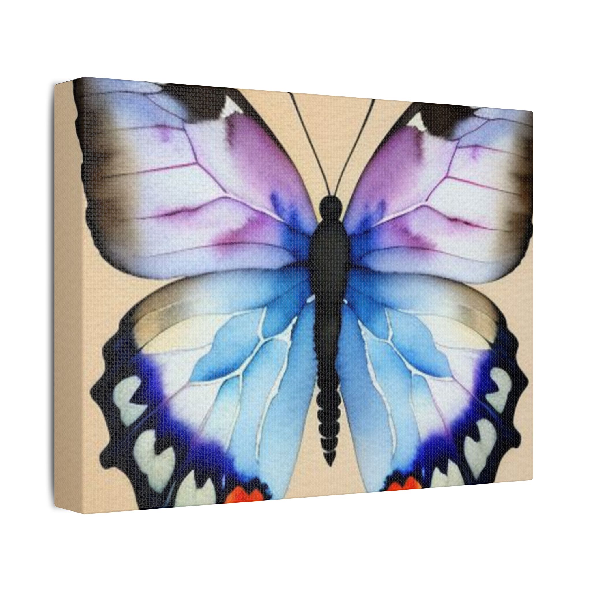 Canvas Print Purple And Blue Butterfly - Image 10