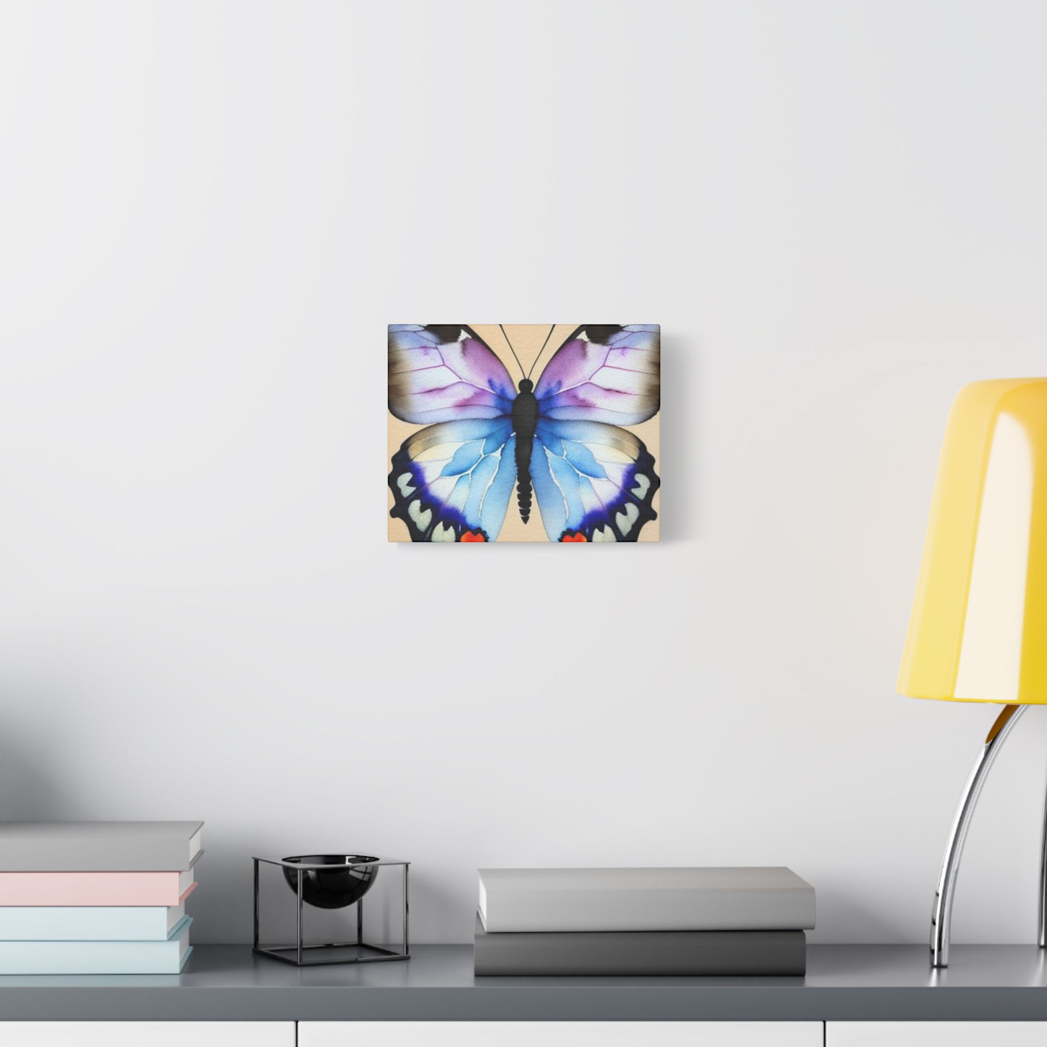 Canvas Print Purple And Blue Butterfly - Image 7