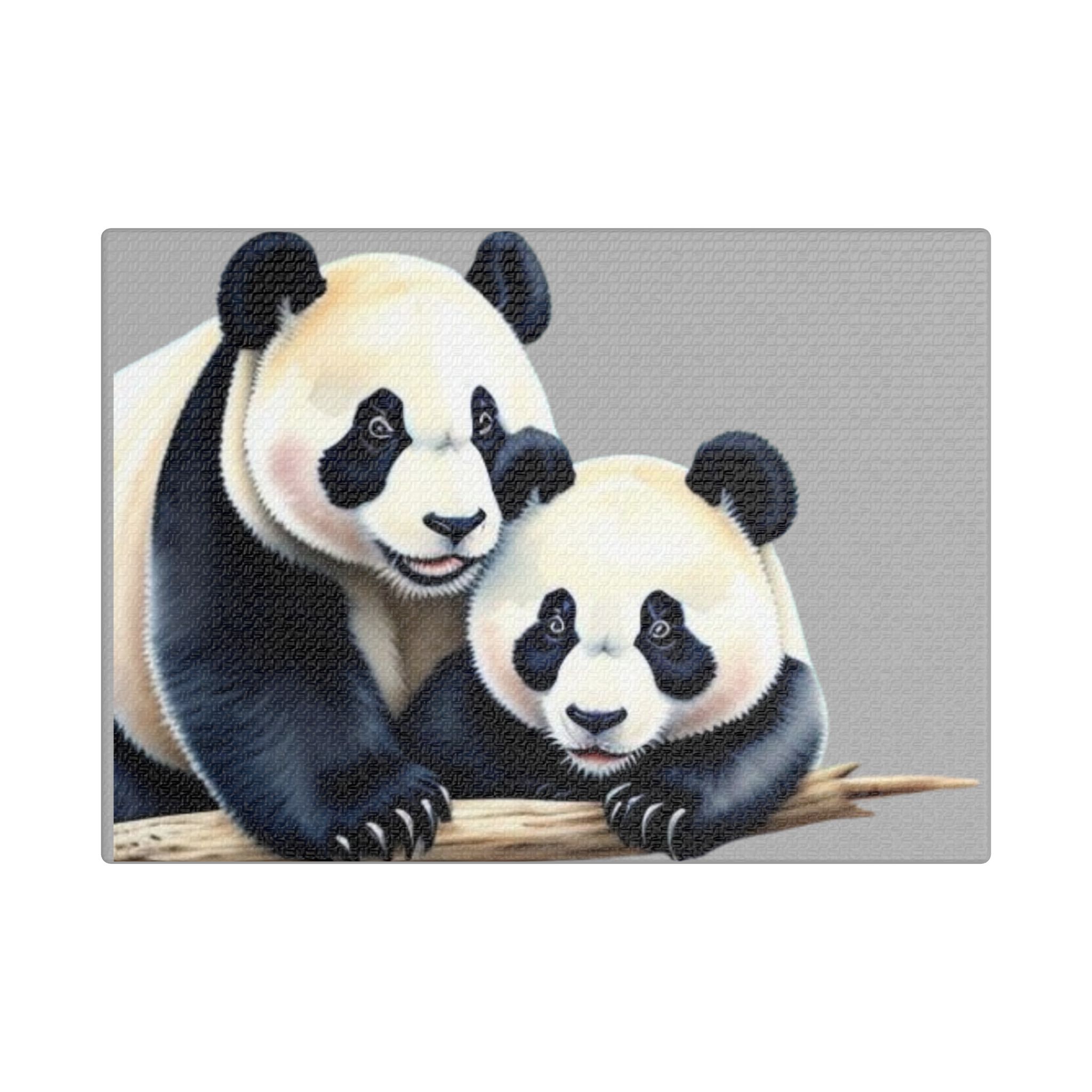 Canvas Print - Panda Playtime