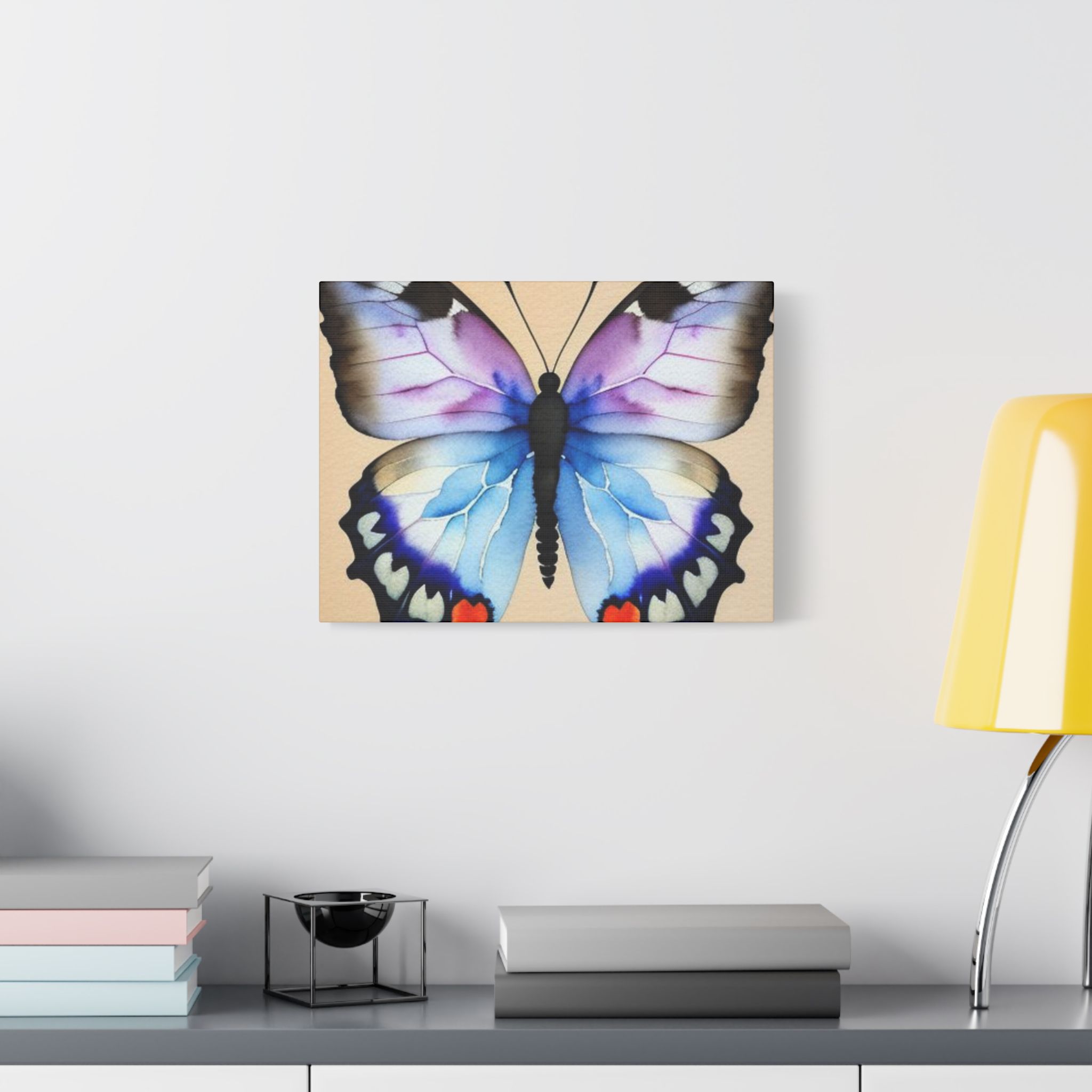 Canvas Print Purple And Blue Butterfly - Image 19