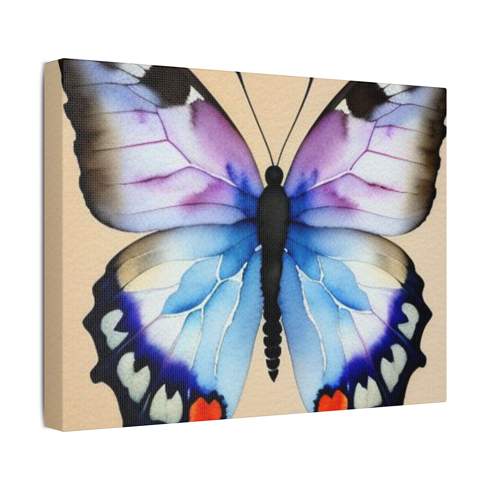 Canvas Print Purple And Blue Butterfly - Image 18