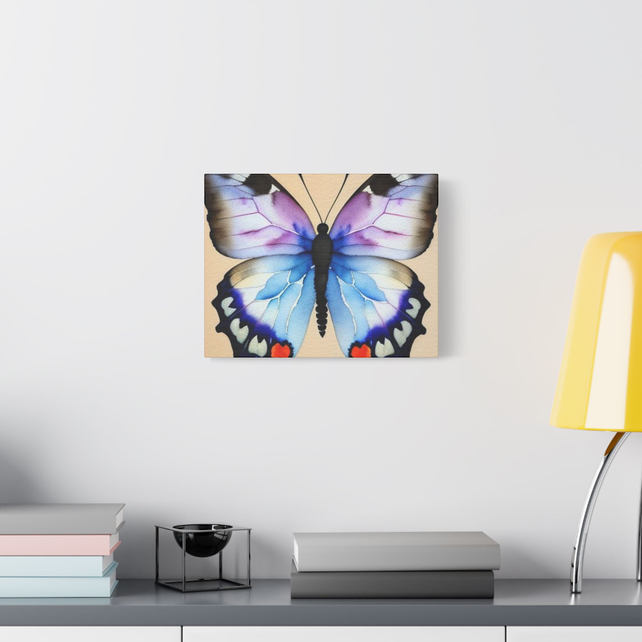 Canvas Print Purple And Blue Butterfly - Image 15