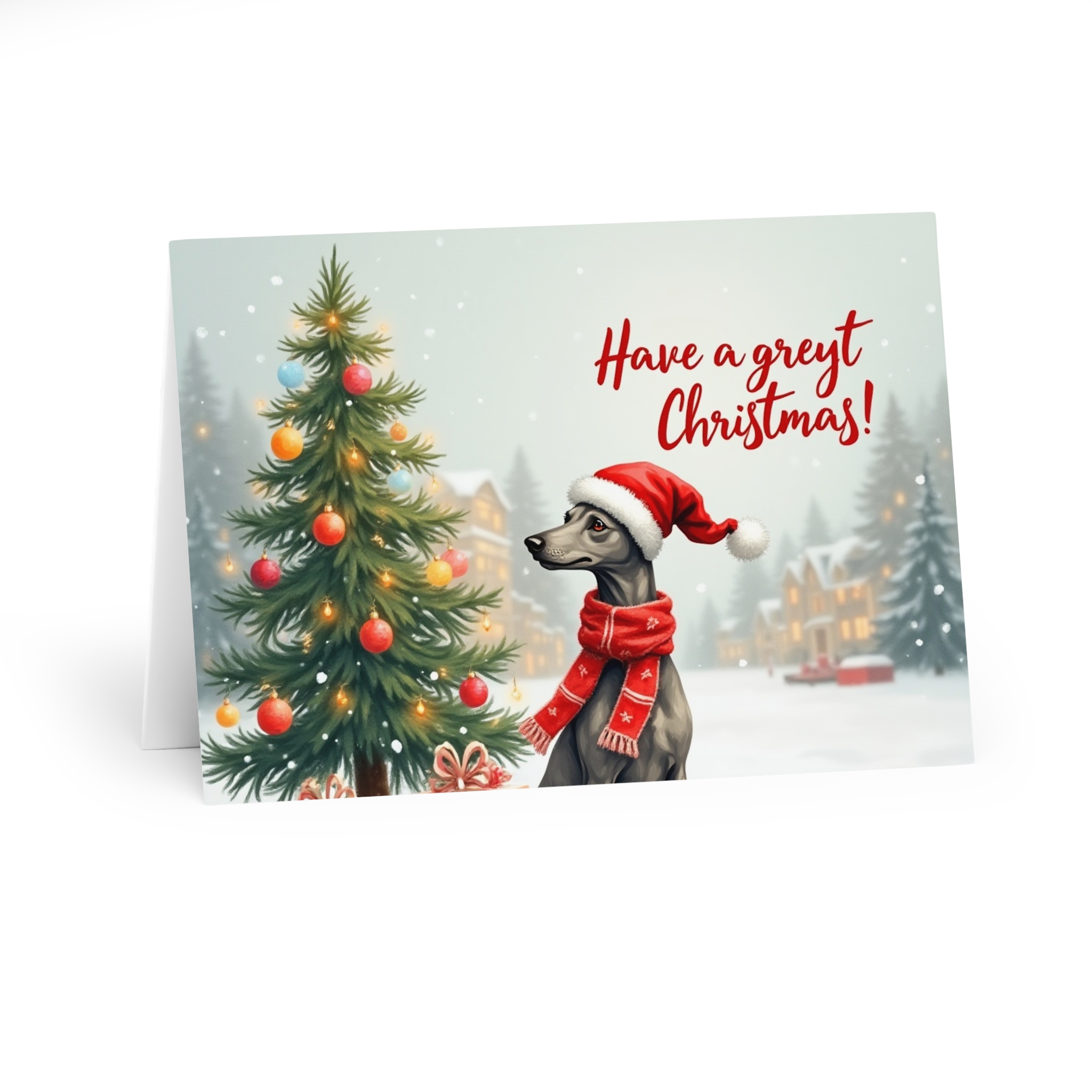 π
β¨ The 2025 Love My Canvas Christmas Santa Greyhound Card Collection is here! ππ