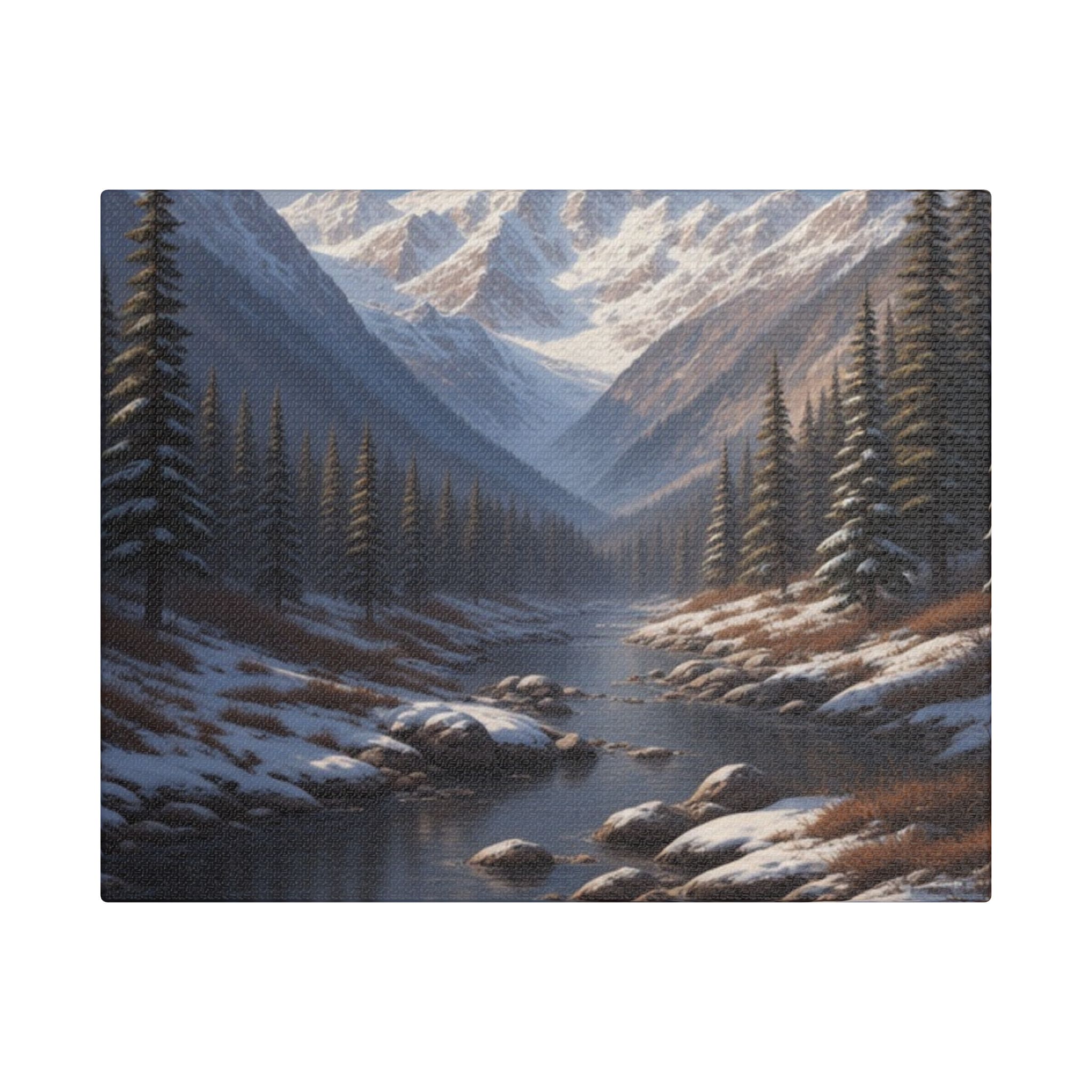 Moutain Mist and Flowing River - Image 5