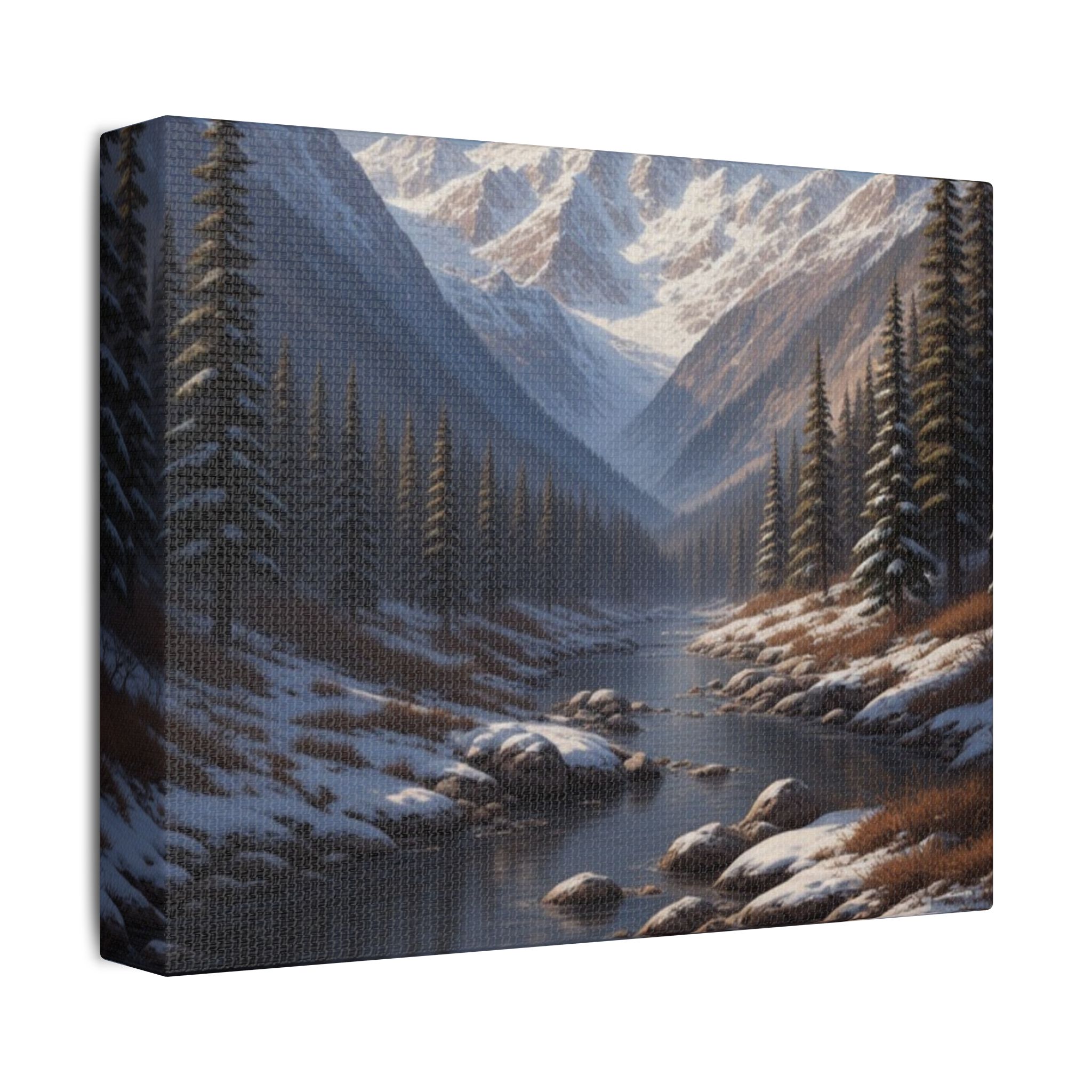 Moutain Mist and Flowing River - Image 6